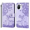 Peňaženkové puzdro Embossing Pattern Jeleň hnedé – Xiaomi Mi 11 Lite | Lacné Kryty Lacné Kryty | Peňaženkové puzdro Embossing Pattern Jeleň hnedé – Xiaomi Mi 11 Lite | Lacné Kryty