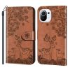 Peňaženkové puzdro Embossing Pattern Jeleň fialové – Xiaomi Mi 11 Lite | Lacné Kryty Lacné Kryty | Peňaženkové puzdro Embossing Pattern Jeleň fialové – Xiaomi Mi 11 Lite | Lacné Kryty