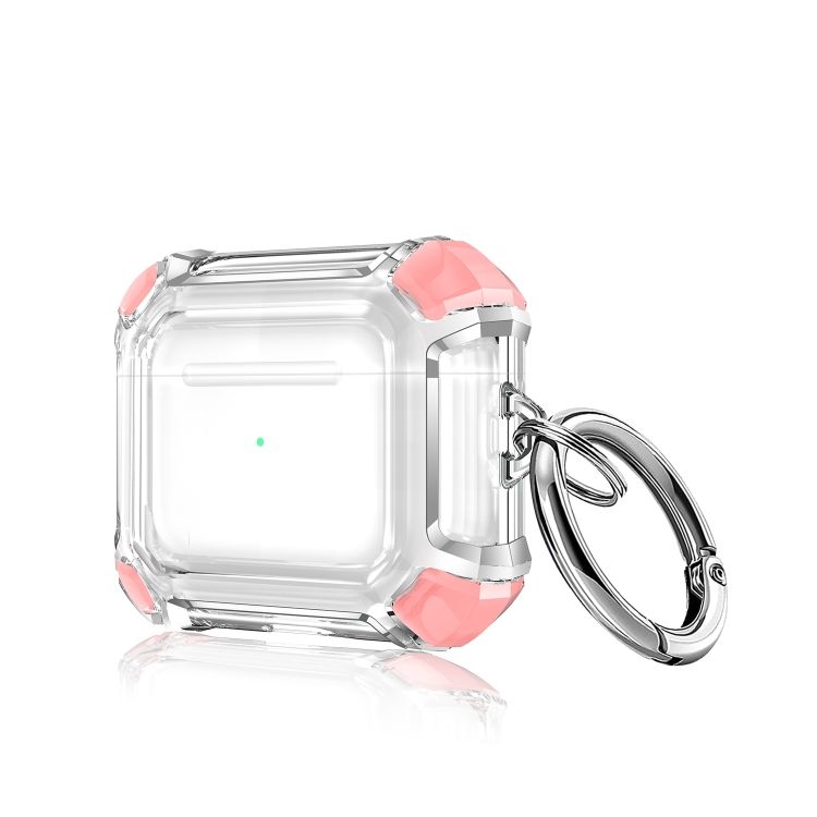 E-shop Puzdro Anti-drop case transparentno-ružové – Apple AirPods 3