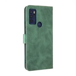 Lacné Kryty | Peňaženkové puzdro Solid zelené – Motorola Moto G60s | Lacné Kryty