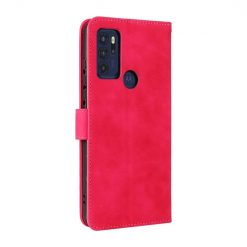 Lacné Kryty | Peňaženkové puzdro Solid ružové – Motorola Moto G60s | Lacné Kryty