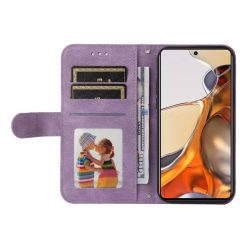 Knižkové puzdro Skin Feel case fialové – Xiaomi 11T / 11T Pro | Lacné Kryty Lacné Kryty | Knižkové puzdro Skin Feel case fialové – Xiaomi 11T / 11T Pro | Lacné Kryty