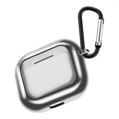 Lacné Kryty | Puzdro Electroplating case strieborné – Apple AirPods 3 | Lacné Kryty