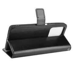 Knižkové puzdro Shockproof Horse Texture čierne – Xiaomi 11T / 11T Pro | Lacné Kryty Lacné Kryty | Knižkové puzdro Shockproof Horse Texture čierne – Xiaomi 11T / 11T Pro | Lacné Kryty