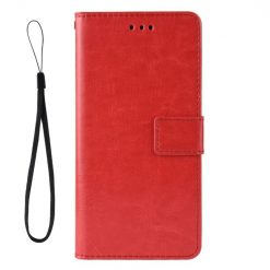Lacné Kryty | Knižkové puzdro Rhombus červené – Xiaomi 11T / 11T Pro