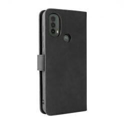 Peňaženkové puzdro Solid čierne – Motorola Moto E20 / E30 / E40 | Lacné Kryty Lacné Kryty | Peňaženkové puzdro Solid čierne – Motorola Moto E20 / E30 / E40 | Lacné Kryty