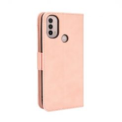 Peňaženkové puzdro Slots case ružové – Motorola Moto E20 / E30 / E40 | Lacné Kryty Lacné Kryty | Peňaženkové puzdro Slots case ružové – Motorola Moto E20 / E30 / E40 | Lacné Kryty