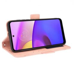 Peňaženkové puzdro Slots case ružové – Motorola Moto E20 / E30 / E40 | Lacné Kryty Lacné Kryty | Peňaženkové puzdro Slots case ružové – Motorola Moto E20 / E30 / E40 | Lacné Kryty