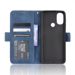 Peňaženkové puzdro Slots case modré – Motorola Moto E20 / E30 / E40 | Lacné Kryty Lacné Kryty | Peňaženkové puzdro Slots case modré – Motorola Moto E20 / E30 / E40 | Lacné Kryty