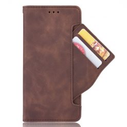 Peňaženkové puzdro Slots case hnedé – Motorola Moto E20 / E30 / E40 | Lacné Kryty Lacné Kryty | Peňaženkové puzdro Slots case hnedé – Motorola Moto E20 / E30 / E40 | Lacné Kryty