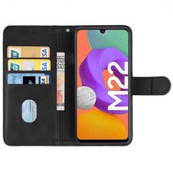 Knižkové puzdro Splashy case čierne – Samsung Galaxy M22 / A22 (4G) | Lacné Kryty Lacné Kryty | Knižkové puzdro Splashy case čierne – Samsung Galaxy M22 / A22 (4G) | Lacné Kryty