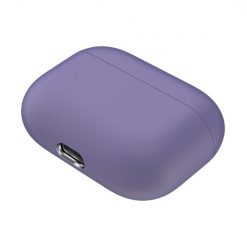 Lacné Kryty | Silikónové puzdro Solid case bledofialové – Apple AirPods Pro | Lacné Kryty