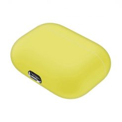 Lacné Kryty | Silikónové puzdro Solid case žlté – Apple AirPods Pro | Lacné Kryty