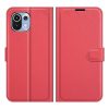 Lacné Kryty | Peňaženkové puzdro Litchi hnedé – Xiaomi Mi 11 Lite | Lacné Kryty