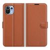 Lacné Kryty | Peňaženkové puzdro Litchi červené – Xiaomi Mi 11 Lite | Lacné Kryty