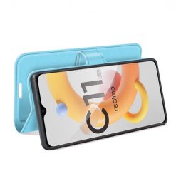 Peňaženkové puzdro Litchi modré – Realme C11 2021 | Lacné Kryty Lacné Kryty | Peňaženkové puzdro Litchi modré – Realme C11 2021 | Lacné Kryty