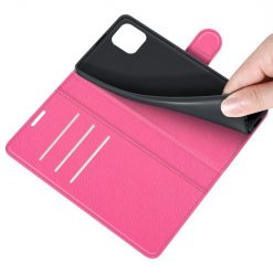 Peňaženkové puzdro Litchi ružové – Realme C11 2021 | Lacné Kryty Lacné Kryty | Peňaženkové puzdro Litchi ružové – Realme C11 2021 | Lacné Kryty