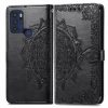 Lacné Kryty | Peňaženkové puzdro Embossing Pattern Mandala Flower ružové – Motorola Moto G60s | Lacné Kryty