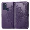 Lacné Kryty | Peňaženkové puzdro Embossing Pattern Mandala Flower zelené – Motorola Moto G60s | Lacné Kryty