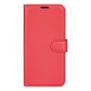 Lacné Kryty | Peňaženkové puzdro Litchi hnedé – Samsung Galaxy M22 | Lacné Kryty
