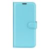 Lacné Kryty | Peňaženkové puzdro Litchi bledoružové – Samsung Galaxy M22 | Lacné Kryty