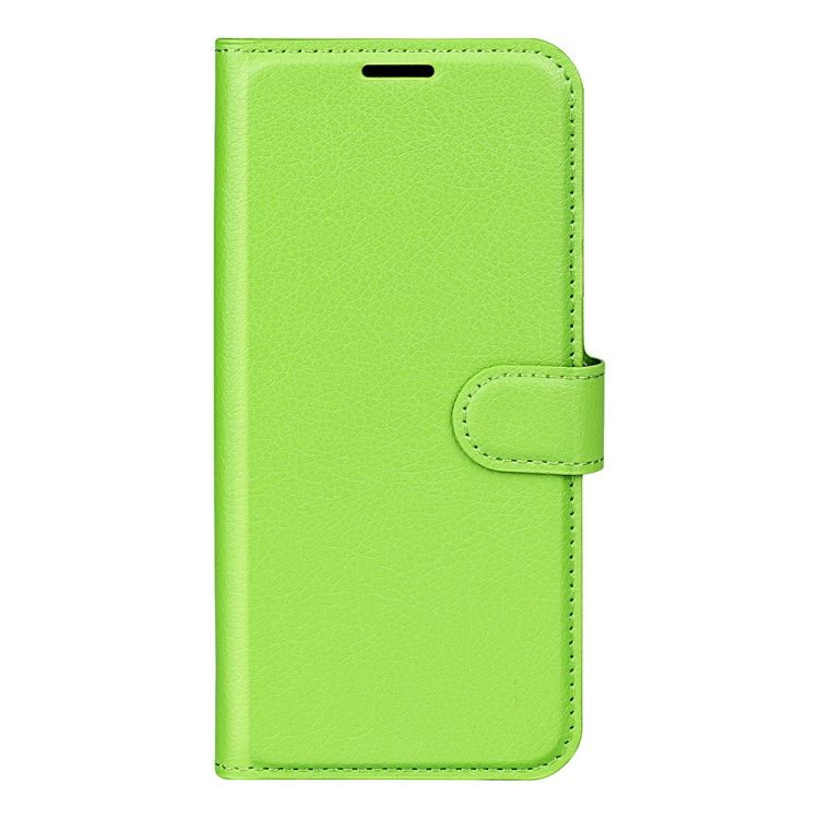 Peňaženkové puzdro Litchi limetkové – Samsung Galaxy M22