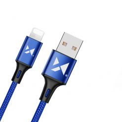 Dátový kábel Wozinsky WUC-L1BE Lightning 2,4A 1m modrý | Lacné Kryty Lacné Kryty | Dátový kábel Wozinsky WUC-L1BE Lightning 2,4A 1m modrý | Lacné Kryty