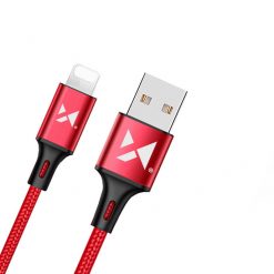 Dátový kábel Wozinsky WUC-L1R Lightning 2,4A 1m červený | Lacné Kryty Lacné Kryty | Dátový kábel Wozinsky WUC-L1R Lightning 2,4A 1m červený | Lacné Kryty