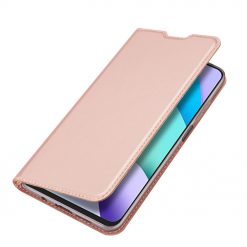 Peňaženkové puzdro Dux Ducis Skin Pro ružové – Xiaomi Redmi 10 / 10 2022 | Lacné Kryty Lacné Kryty | Peňaženkové puzdro Dux Ducis Skin Pro ružové – Xiaomi Redmi 10 / 10 2022 | Lacné Kryty