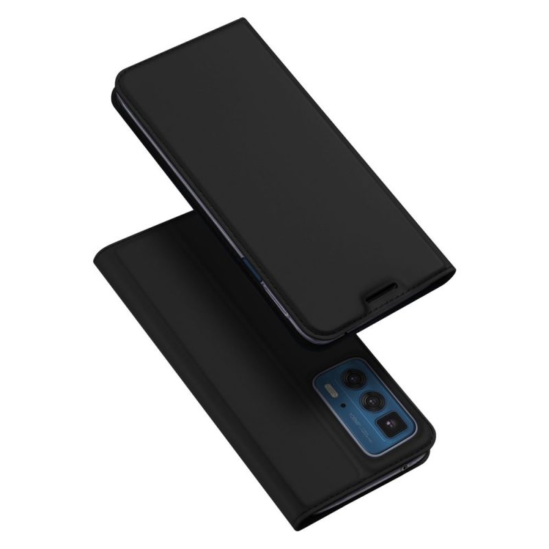 E-shop Peňaženkové puzdro Dux Ducis Skin Pro čierne – Motorola Edge 20 Pro