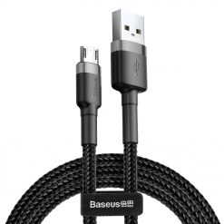 Lacné Kryty | Dátový kábel Wozinsky WUC-M2B micro USB 2,4A 2m čierny