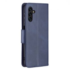 Lacné Kryty | Peňaženkové puzdro Retro Lambskin modré – Samsung Galaxy A13 5G | Lacné Kryty