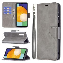 Peňaženkové puzdro Retro Lambskin sivé – Samsung Galaxy A13 5G | Lacné Kryty Lacné Kryty | Peňaženkové puzdro Retro Lambskin sivé – Samsung Galaxy A13 5G | Lacné Kryty