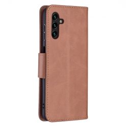 Lacné Kryty | Peňaženkové puzdro Retro Lambskin hnedé – Samsung Galaxy A13 5G | Lacné Kryty