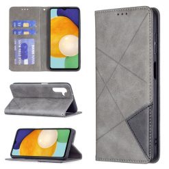 Lacné Kryty | Knižkové puzdro Prismatic sivé – Samsung Galaxy A13 5G | Lacné Kryty