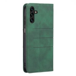 Lacné Kryty | Knižkové puzdro Binfen zelené – Samsung Galaxy A13 5G | Lacné Kryty
