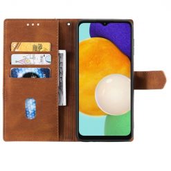 Knižkové puzdro Wave hnedé – Samsung Galaxy A13 5G | Lacné Kryty Lacné Kryty | Knižkové puzdro Wave hnedé – Samsung Galaxy A13 5G | Lacné Kryty