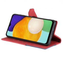 Lacné Kryty | Knižkové puzdro Wave červené – Samsung Galaxy A13 5G | Lacné Kryty