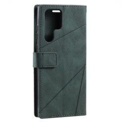 Knižkové puzdro Rhombus zelené – Samsung Galaxy S22 Ultra | Lacné Kryty Lacné Kryty | Knižkové puzdro Rhombus zelené – Samsung Galaxy S22 Ultra | Lacné Kryty