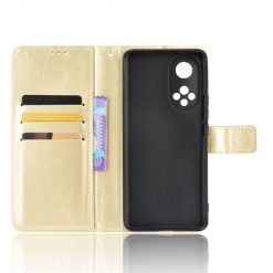 Knižkové puzdro Shockproof Horse Texture zlaté – Huawei Nova 9 / Honor 50 | Lacné Kryty Lacné Kryty | Knižkové puzdro Shockproof Horse Texture zlaté – Huawei Nova 9 / Honor 50 | Lacné Kryty