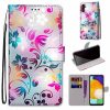 Lacné Kryty | Knižkové puzdro Trendy Cross case Listy – Samsung Galaxy A13 5G | Lacné Kryty