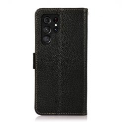 Kožené puzdro Khazneh leather case čierne – Samsung Galaxy S22 Ultra | Lacné Kryty Lacné Kryty | Kožené puzdro Khazneh leather case čierne – Samsung Galaxy S22 Ultra | Lacné Kryty