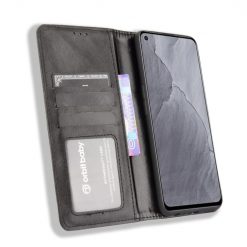 Lacné Kryty | Peňaženkové puzdro Comfort case čierne – Realme GT Master | Lacné Kryty