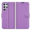 Peňaženkové puzdro Litchi hnedé – Samsung Galaxy S22 Ultra | Lacné Kryty Lacné Kryty | Peňaženkové puzdro Litchi hnedé – Samsung Galaxy S22 Ultra | Lacné Kryty