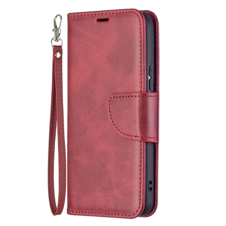 Peňaženkové puzdro Retro Lambskin červené – Samsung Galaxy S22
