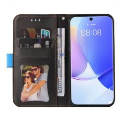 Peňaženkové puzdro Stitching čierno-modré – Huawei Nova 9 / Honor 50 | Lacné Kryty Lacné Kryty | Peňaženkové puzdro Stitching čierno-modré – Huawei Nova 9 / Honor 50 | Lacné Kryty