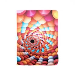 Lacné Kryty | Univerzálne knižkové puzdro Flamingo and Dots pre tablet so 9 - 10 palcovým displejom