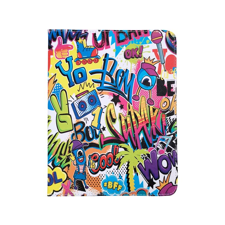 Univerzálne knižkové puzdro Graffiti boy pre tablet so 9 - 10 palcovým displejom