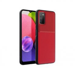 Zadný kryt Noble červený – Samsung Galaxy A03s | Lacné Kryty Lacné Kryty | Zadný kryt Noble červený – Samsung Galaxy A03s | Lacné Kryty