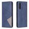 Knižkové puzdro Rhombus sivé – Samsung Galaxy S21 FE | Lacné Kryty Lacné Kryty | Knižkové puzdro Rhombus sivé – Samsung Galaxy S21 FE | Lacné Kryty